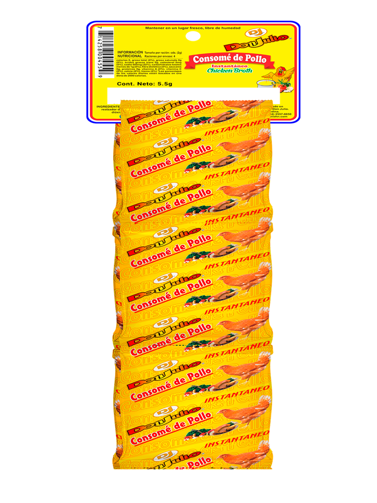 Consome Pollo 120 x 10 X 5.5G