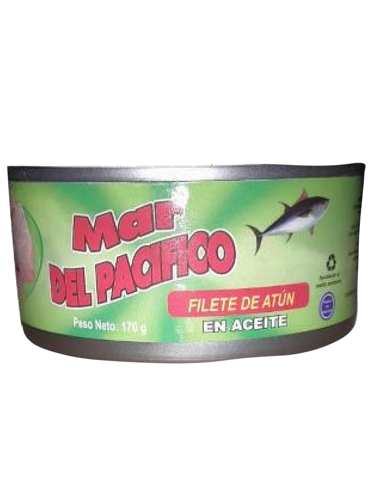 Filete De Atun En Aceite Vegetal 170 Gr Tin